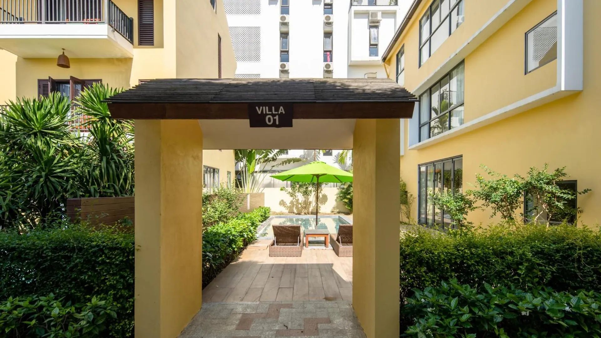 公寓 Palm Retreat Villas & Spa 会安
